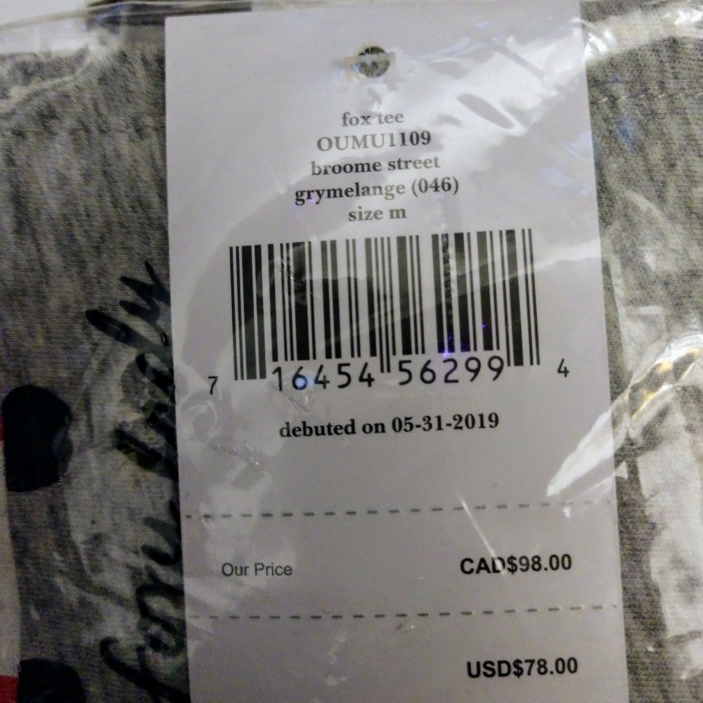Kate Spade Broome Street Fox Tee - Picture 2 of 3